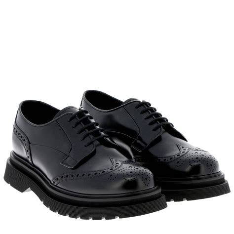 prada brogue leather shoes.